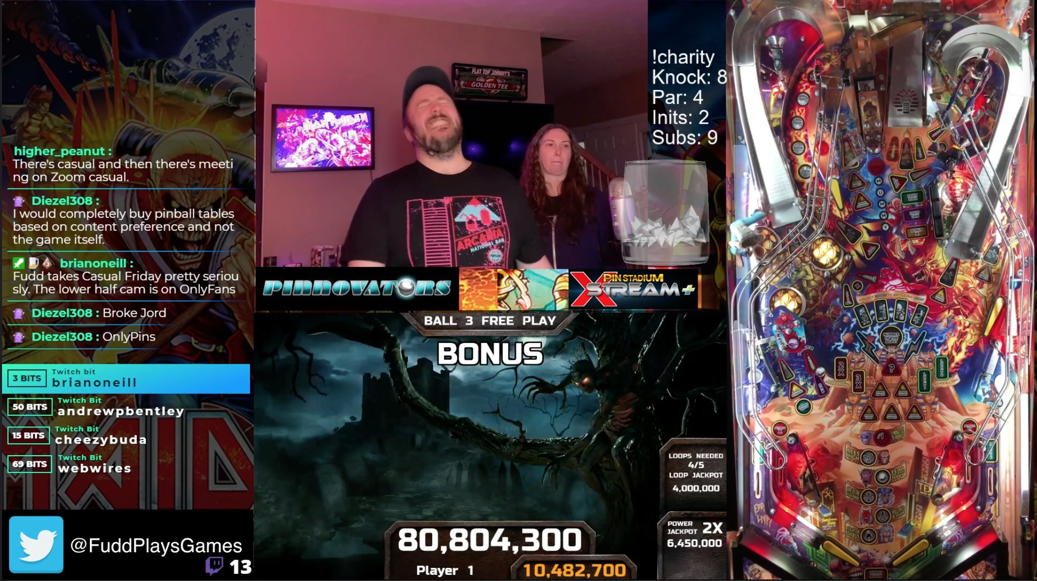Streaming Pinball: How I Do It and What I've Learned
